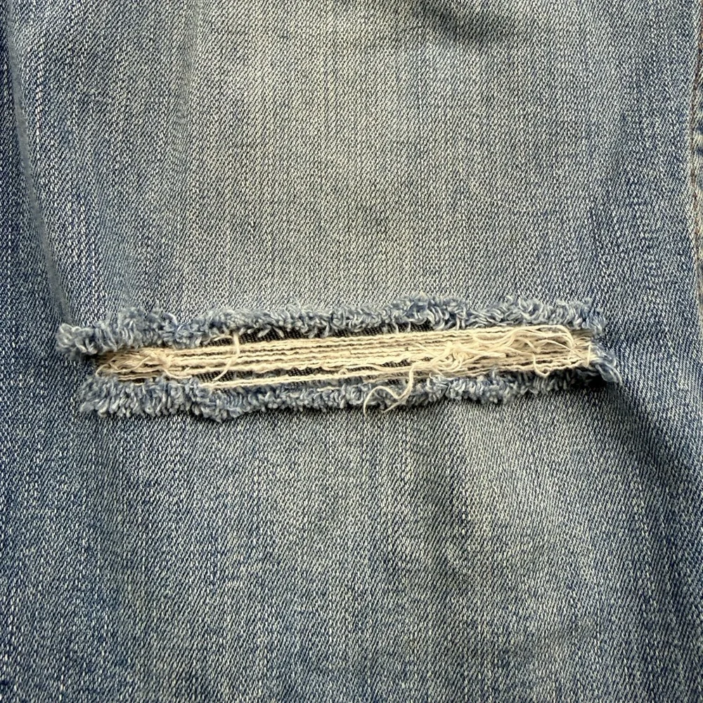 Madewell Distressed Women’s High Rise Cropped Skinny Jeans, Size 37 - Picture 5 of 13